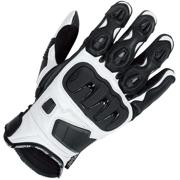 Image of Firefox S-Racer F-580 Gloves - Black / White