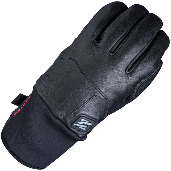 Image of Five HG4 Waterproof Heated Leather Gloves - Black