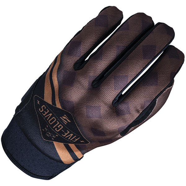 Image of Five Globe Replica Textile Gloves - Igsignia Check Brown