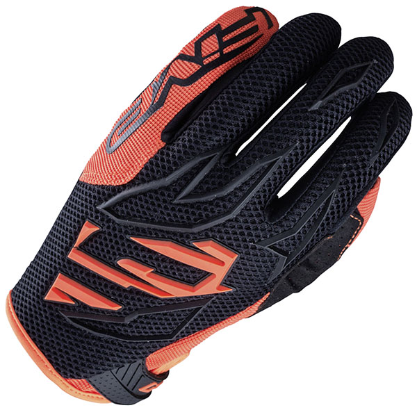 Image of Five MXF 3 Gloves - Black / Fluo Orange