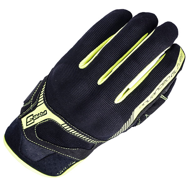 Image of Five RS3 Glove - Black / Fluo Yellow