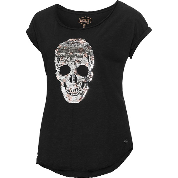 Image of Spirit Motors Ladies T-Shirt 1.1 - Black