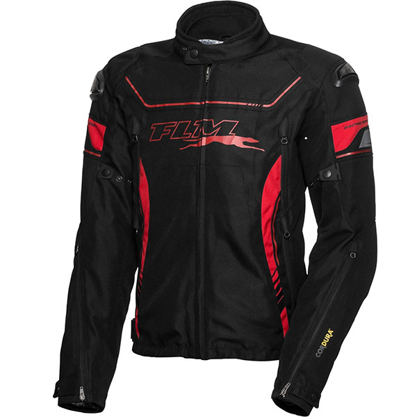 Image of FLM Sports Textile Jacket 2.1 - Red / Black