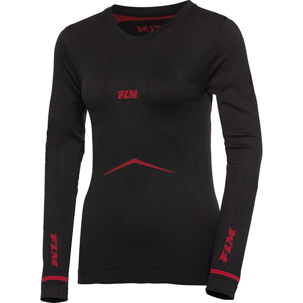 Image of FLM Ladies Sports Functional Pro Long Sleeve 1.0 - Black