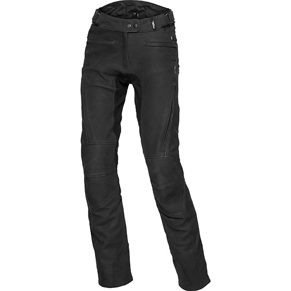 Image of FLM Ladies Tour Nubuck Leather Jeans 1.0 - Black