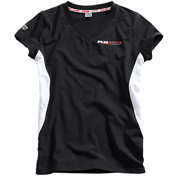 Image of FLM Ladies Sports T-Shirt - Black