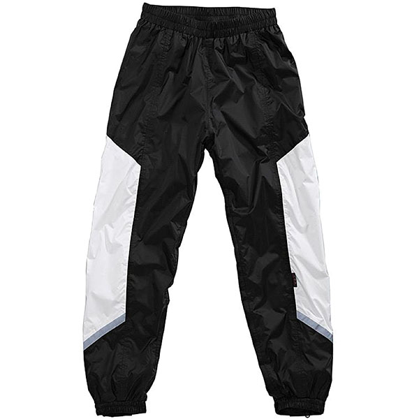 Image of FLM Stormchaser Rain Trousers - Black / White