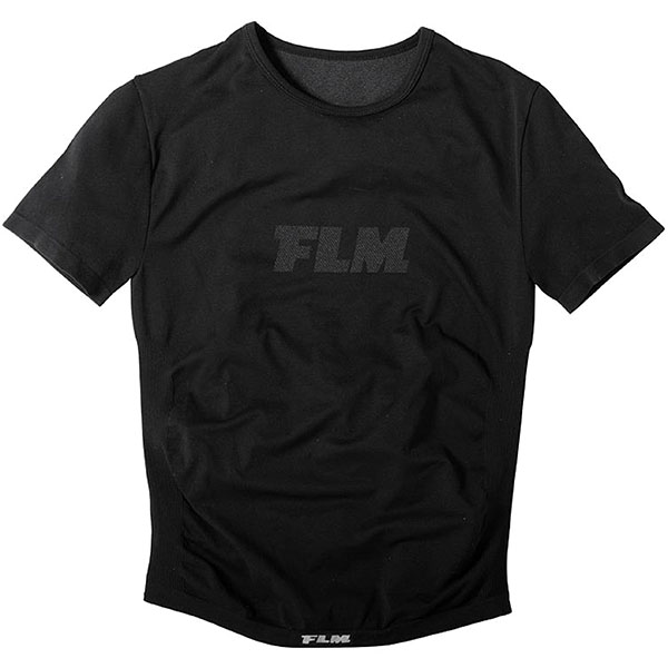 Image of FLM Thermal Short Sleeve Shirt - Black