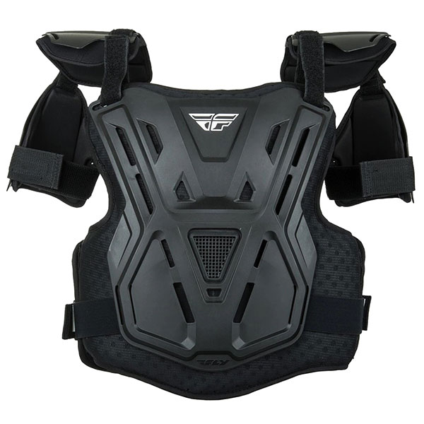 Fly Racing Kids Revel CE Chest Protector - Black - FREE UK DELIVERY