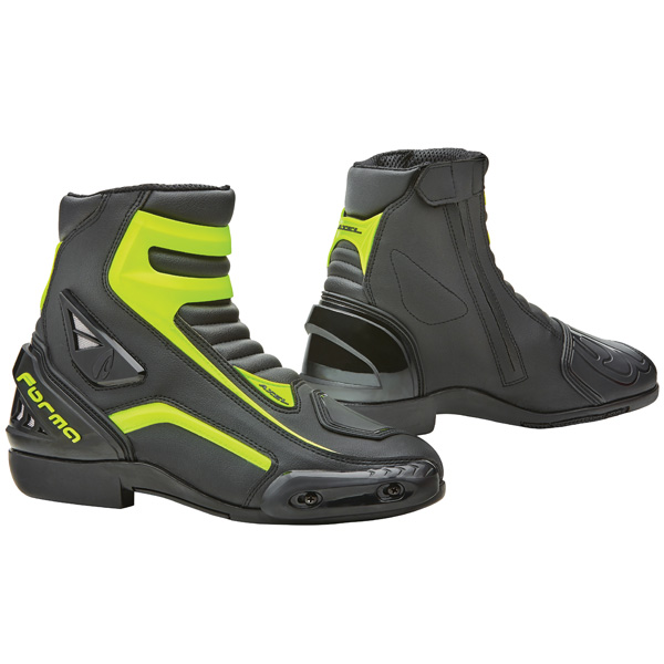 Image of Forma Axel Boots - Black / Fluo Yellow