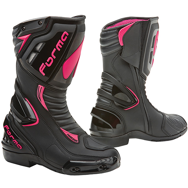 Image of Forma Freccia Lady Boots - Black / Fuchsia