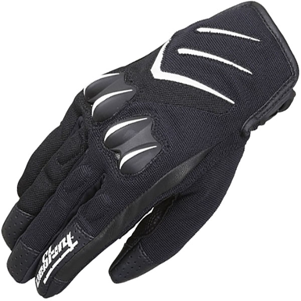 Image of Furygan Delta Textile Gloves - Black / White