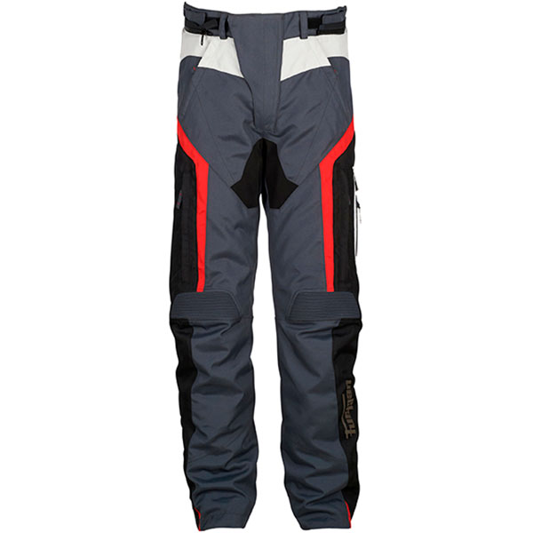 Image of Furygan Apalaches Textile Trousers - Black / Grey / Red