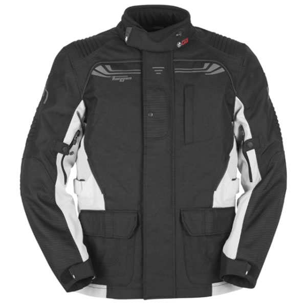 Image of Furygan Bronco 3-in-1 Textile Jacket - Black / Beige