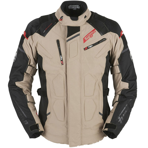 Image of Furygan Cold Master Textile Jacket - Black / Beige