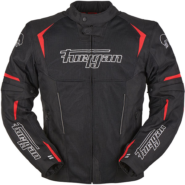 Furygan Ultra Spark 3in1 Vented Textile Jacket - Black / Red - FREE UK ...