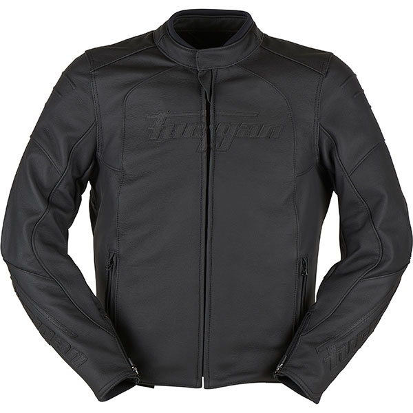 Image of Furygan Buck Leather Jacket - Black