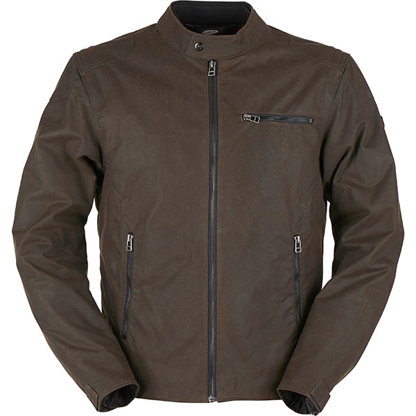 Image of Furygan Bruce Waxed Cotton Jacket - Brown