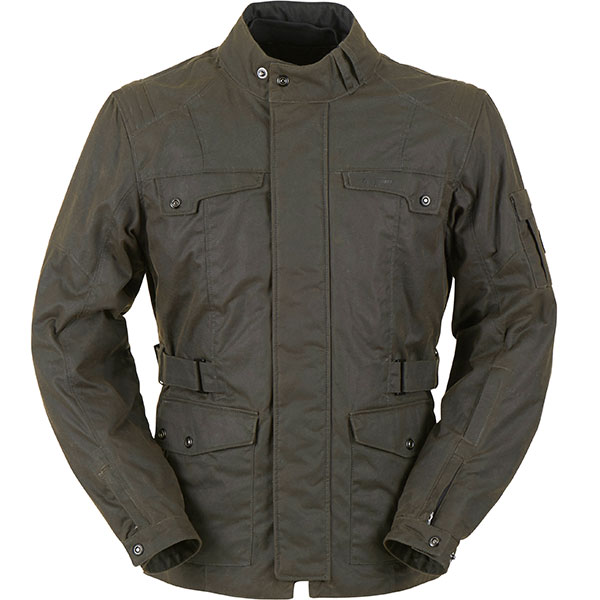 Image of Furygan Thruxton Waxed Cotton Jacket - Brown