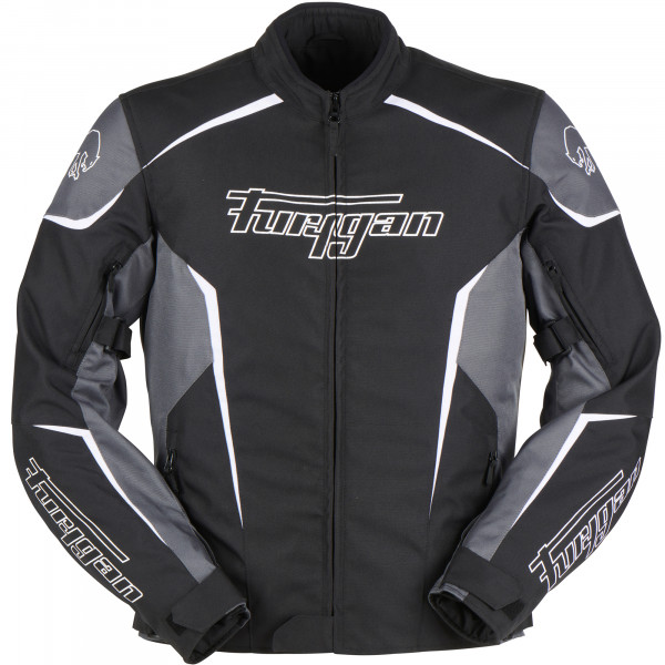 Furygan Yori Textile Jacket Black Grey White