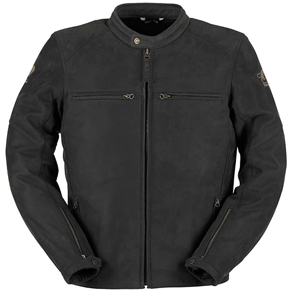 Furygan Vince V3 Leather Jacket - Black - FREE UK DELIVERY