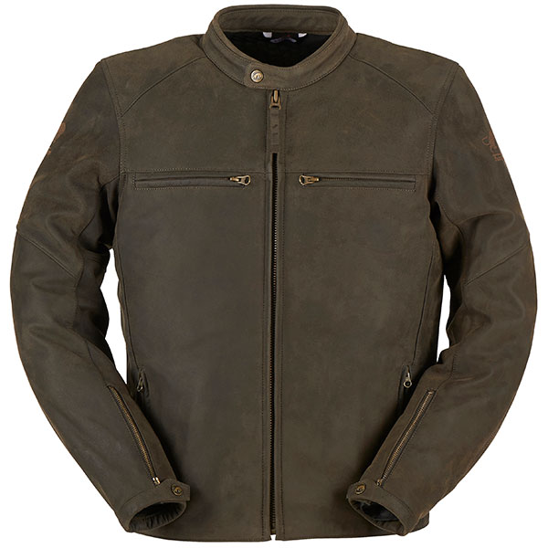 Image of Furygan Vince V3 Leather Jacket - Brown