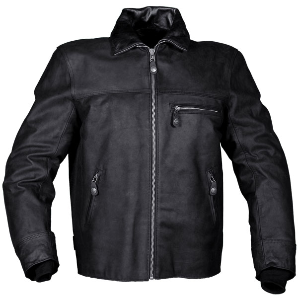 Image of Furygan New Texas Outlast Leather Jacket - Black