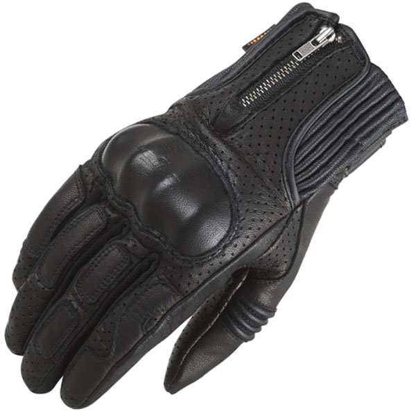 Image of Furygan Spencer D3O Leather Gloves - Black