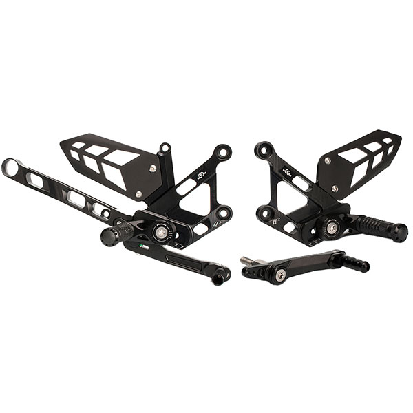 Image of Gilles MUE2 Rear Sets - Yamaha MT-10