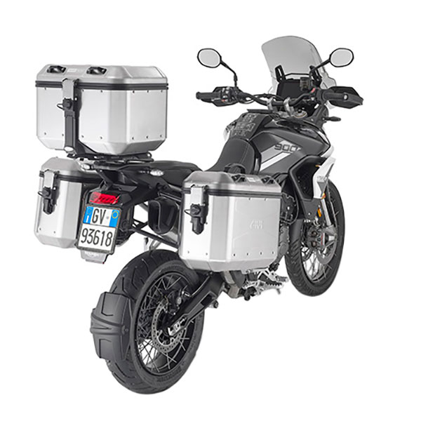 Givi aluminium panniers top
