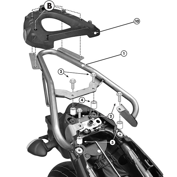 Givi SR121M Monolock Adaptor Plate Review