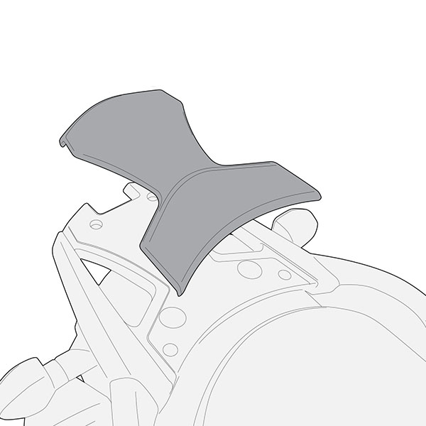 Image of Givi SR3101M Specific Monolock Rear Rack - Suzuki DL650A V-Strom