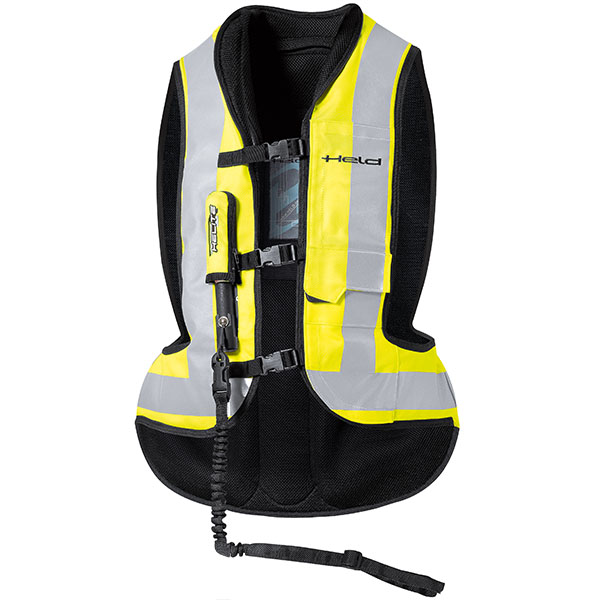 Image of Held Inflatable Air Vest - Black / Fluo