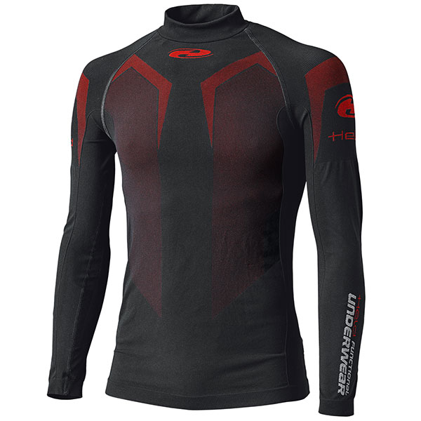 Image of Held 3D-Skin Warm Top - Black / Red