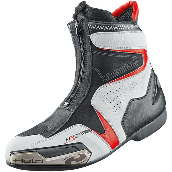 Image of Held Short Lap Boots - White / Black