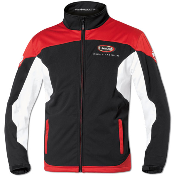 Held Team Softshell Jacket - Black / Red - FREE UK DELIVERY