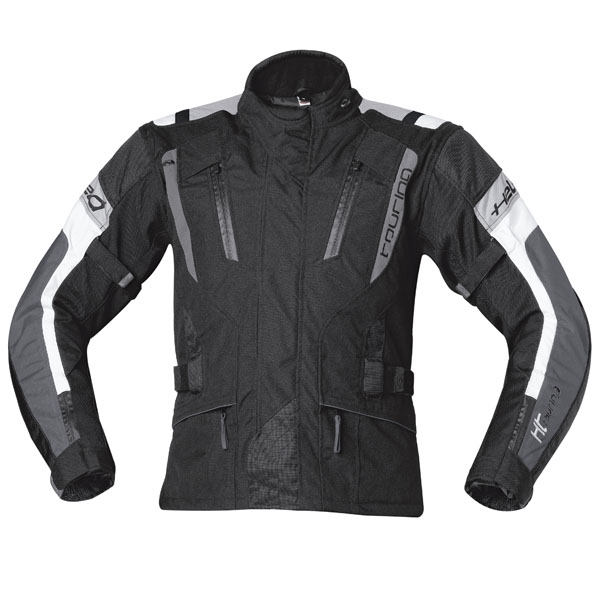 Image of Held 4-Touring Textile Jacket - Black / Grey