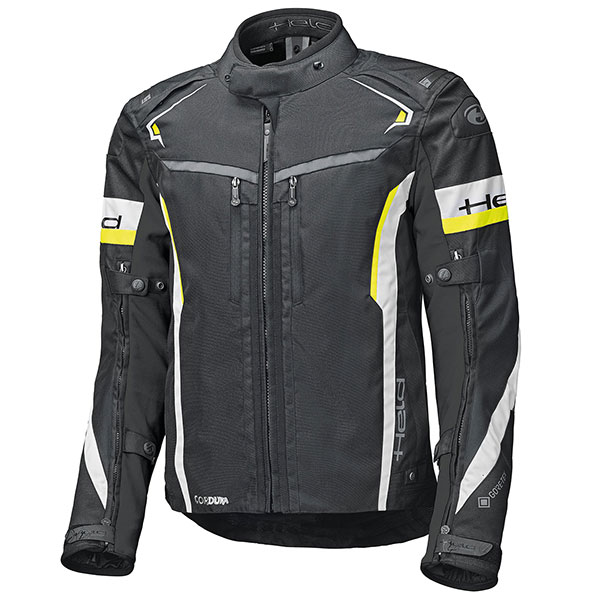 Image of Held Imola ST Gore-Tex Textile Jacket - Black / Fluo Yellow