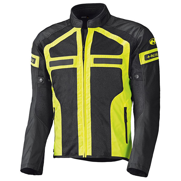 Image of Held Tropic 3 Textile Jacket - Black / Fluo Yellow