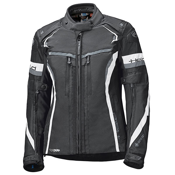 Image of Held Ladies Imola ST Gore-Tex Textile Jacket - Black / White