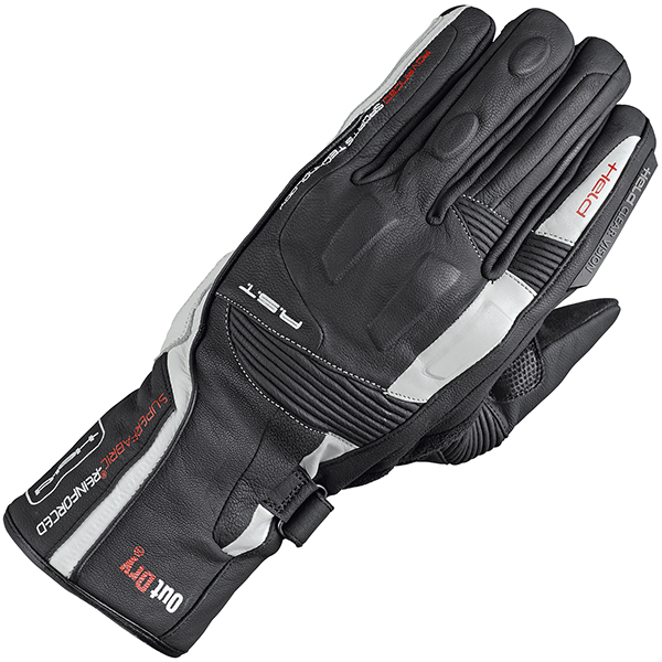 Image of Held Secret Dry Leather Glove - Black / White