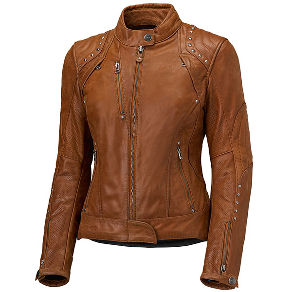 Held Ladies Asphalt Queen 2 Jacket - Cognac - FREE UK DELIVERY