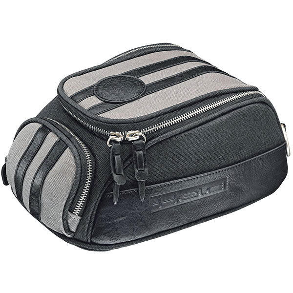 Image of Held Canvas Magnetic Tankbag - Black / Grey