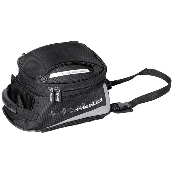 Image of Held Agnello Medium Expandable Magnetic Tank Bag - Black