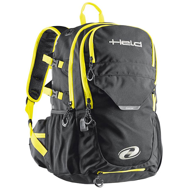 Image of Held Power-Bag Backpack - Black / Fluo Yellow