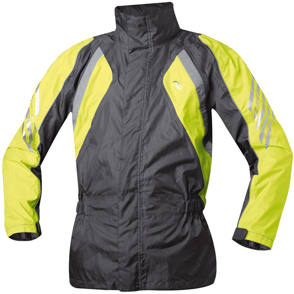 Image of Held Rano Waterproof Jacket - Black / Fluorescent Yellow