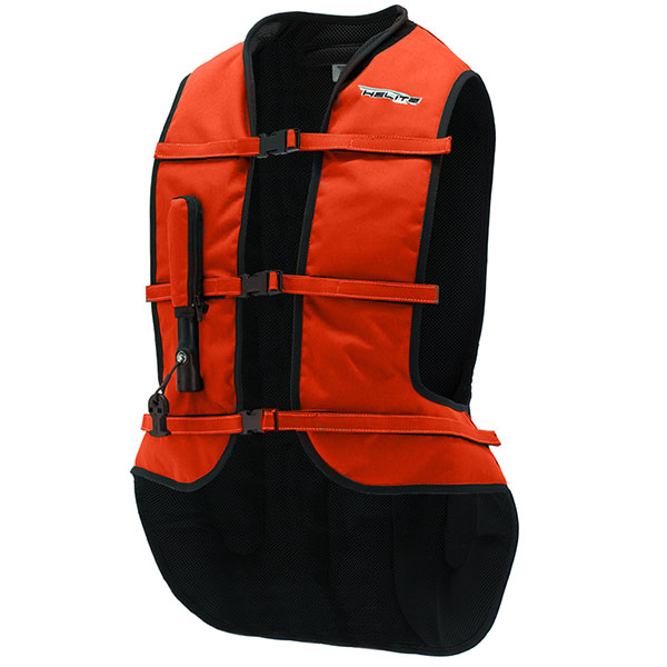 Image of Helite Turtle Shell Inflatable Air Vest - Bright Orange