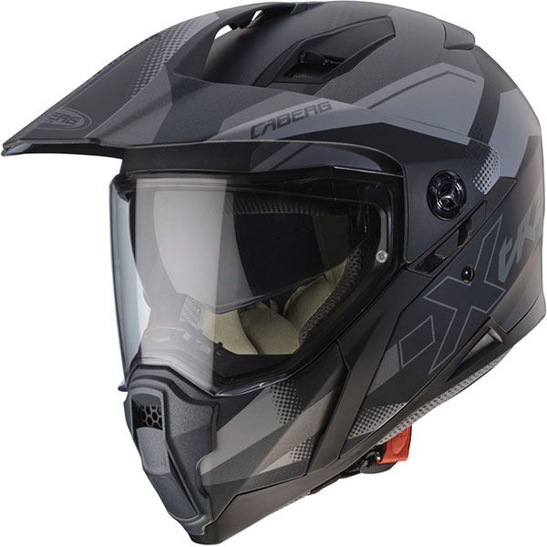 Image of Caberg X-Trace Spark - Black / Anthracite / Silver