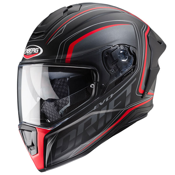 Image of Caberg Drift Evo Integra - Matt Black / Anthracite / Red