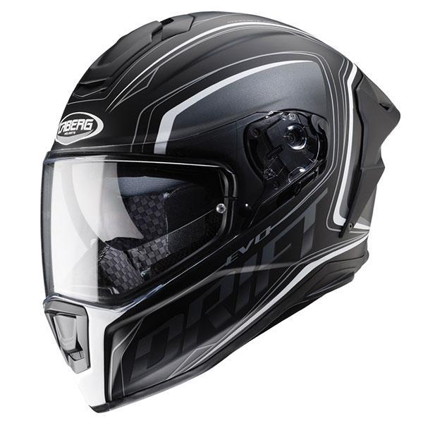 Image of Caberg Drift Evo Integra - Matt Black / Anthracite / White